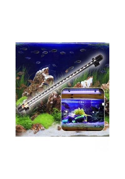 Akvaryum İçin Led Lamba Işık Beyaz+mavi Renk 40 Cm 1 Adet