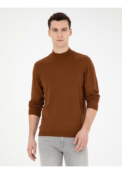 Pierre Cardin Erkek Taba Kazak /triko 50270055-vr099 Taba
