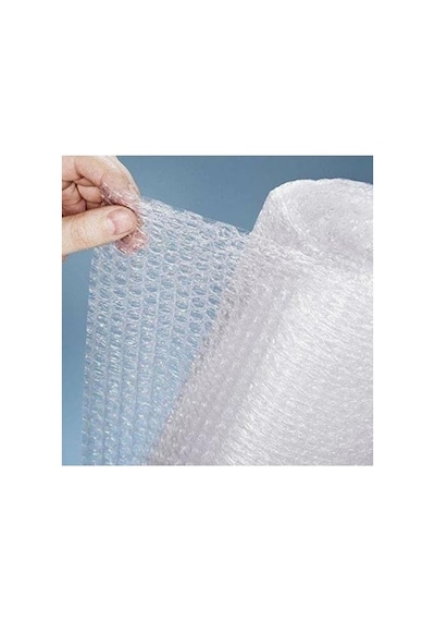 Çift Katmanlı Patpat Balonlu Naylon, 50 Cm X 50 M Boyutunda Açık Indigo