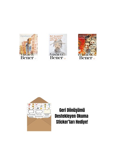 Yaşamasız + Bay Muannit Sahtegi'nin Notları + Mızıkalı Yürüyüş + Okuma Sticker'ları