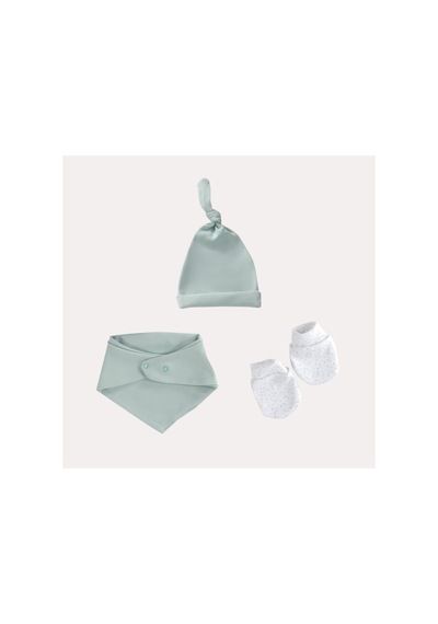 Mama Padre Little Luna Yenidoğan Mini Set - 4 Parça Renkli - 861046919 Renkli