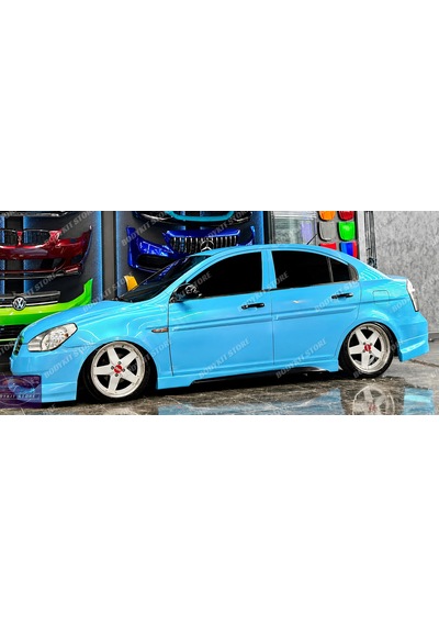 Hyundai Accent Era Yan Marşpiyel Seti Sağ-sol - Boyasız - Fiberglass