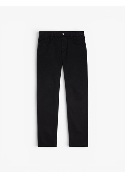 Sisley Stockholm Slim Fit Denim Pantolon Erkek Siyah Pantolon - 323a4oh2se01p