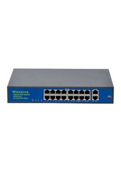 16+2 Port Poe Switch Ip Kamera