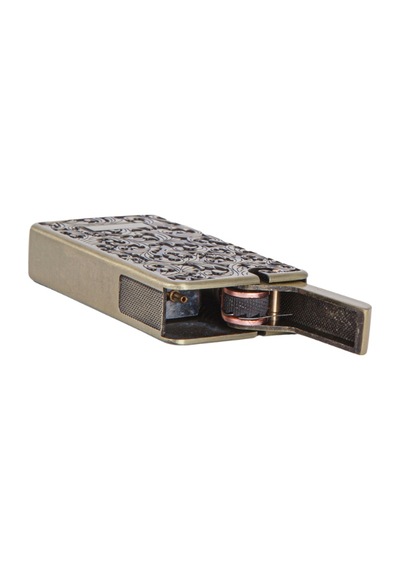 Soft Flame Bronz Desenli Metal Çakmak