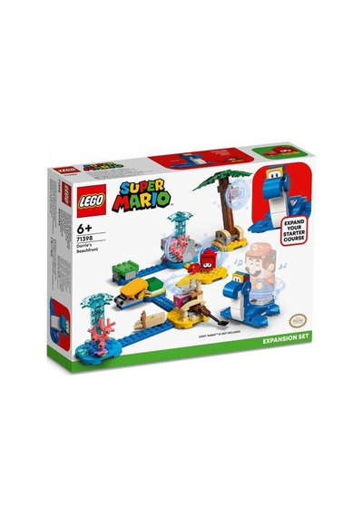 LEGO® Super Mario 71398 Dorrie'nin Plajı Ek Macera Seti 229 Parça