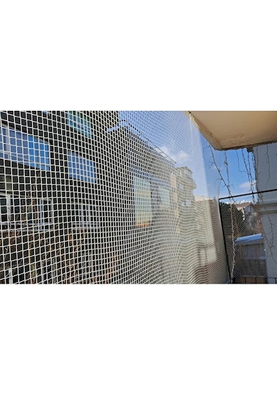 Kedi Flesi 2,50 X 7 Metre Kuş Önleme Ağı 2 Mm Balkon Ağı