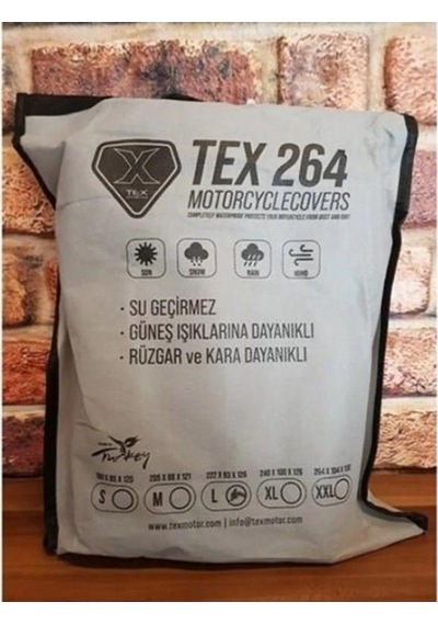 Xbyc 264 Motosiklet Ve Bisiklet Brandası Su Geçirmez Kalın Kumaş 2xl Beden