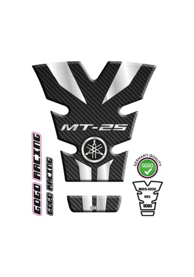 Yamaha Mt25 2020-2021 Tank Pad 003