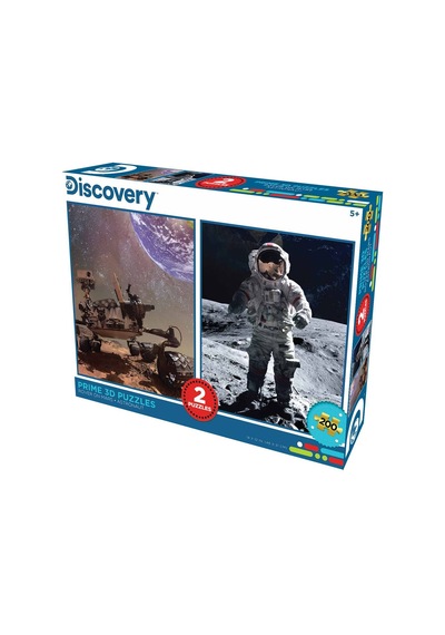 Prime 3d Discovery Mars Aracı Ve Astronot İkili Puzzle 200 Parça 10232