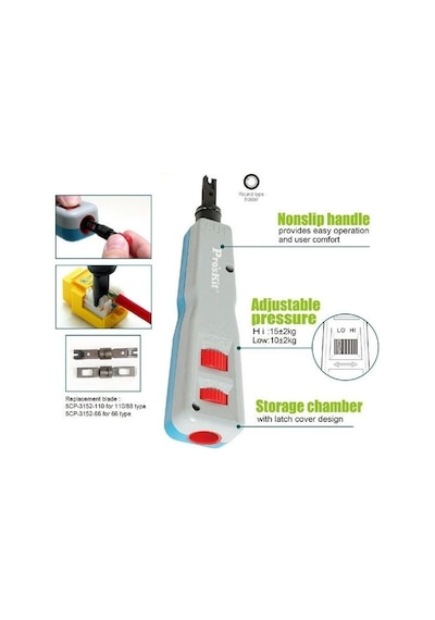 Proskit Cp-3152 Patch Panel Çakma Krone Pensesi