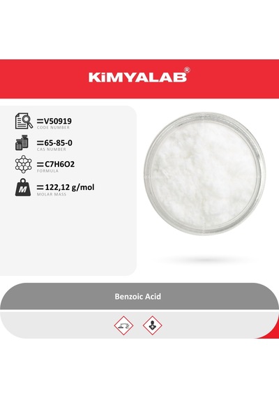 Kimyalab Benzoik Asit %99 C7h6o2 Benzoic Acid 1 KG