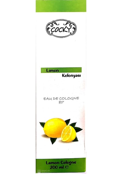 Cocky 80 Derece Limon EDC Kolonya 200 ML