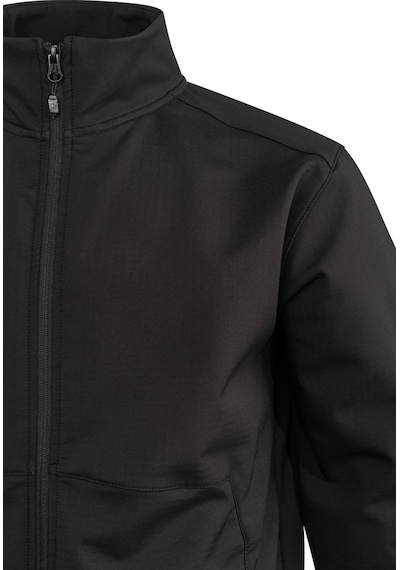 2as Samuel Erkek Softshell Kareli Ceket Siyah
