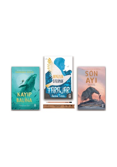 Genç Timaş Son Ayı - Kayıp Balina - Denizler Ötesinde Tarajlar Set 3 Kitap