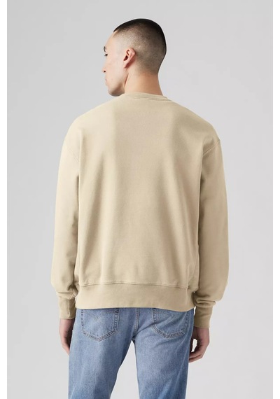 Levi's Erkek Bisiklet Yaka Relaxed Sweatshirts A9244-0005 Bej
