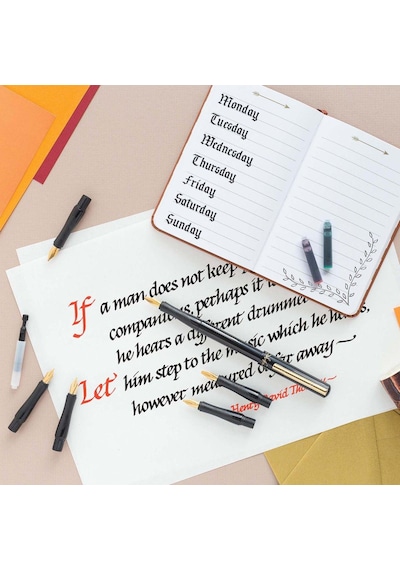 Manuscript Deluxe Kaligrafi Kalemi Seti 6'lı Karton Kutu