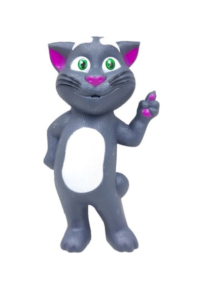Konuşan Kedi Tom Ses Kaydeden Müzikli 23 Cm Oyuncak Konuşan  Kedi