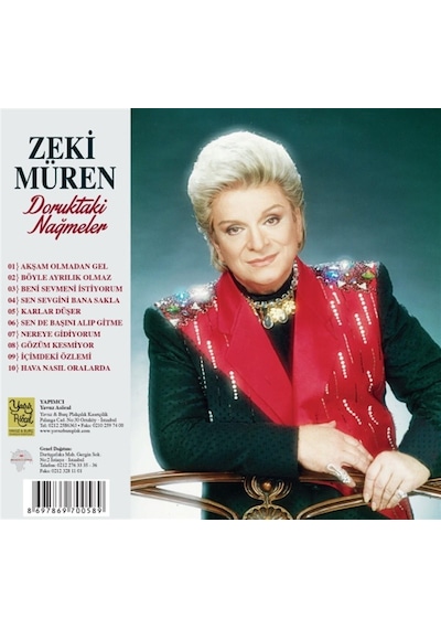 Zeki Müren Doruktaki Nağmeler - Cd