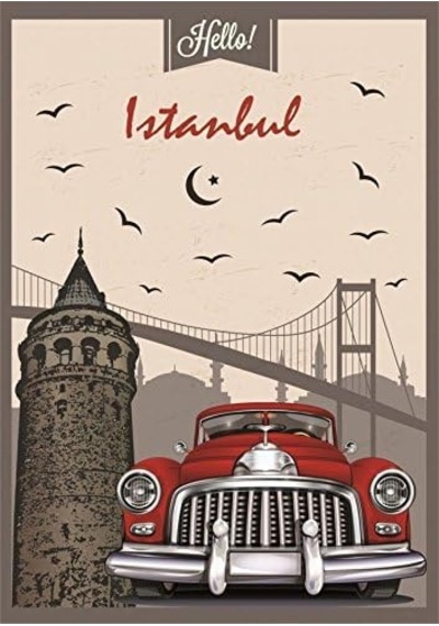 Hello İstanbul 1000 Parça Puzzle