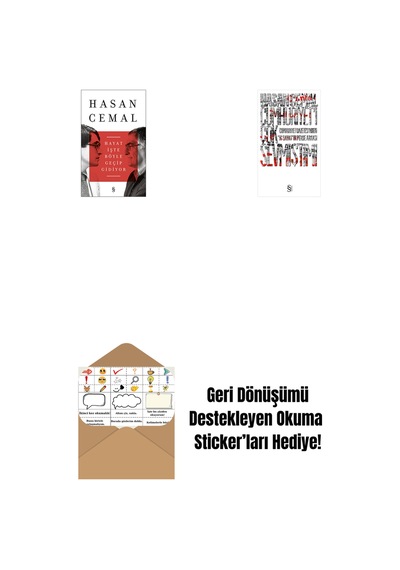 Hayat İşte Böyle Geçip Gidiyor + Cumhuriyet'i Çok Sevmiştim + Okuma Sticker'ları