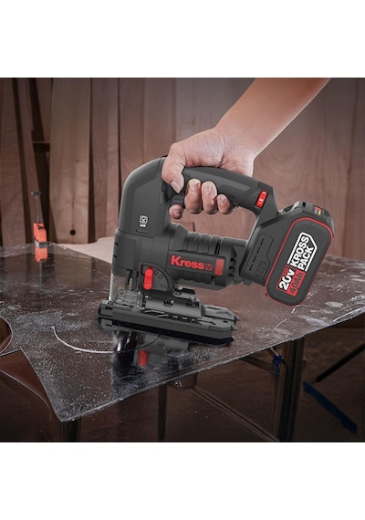Kress KUE6.91 20V Profesyonel Şarjlı Solo Dekupaj Testere