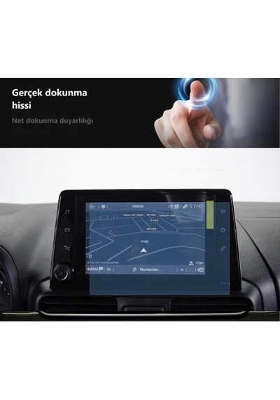 Fiat Doblo Cargo 8 İnç Ekran Koruyucu Multimedya Navigasyon -