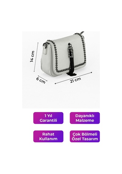 Kriste Bell Kadın Çanta Beyaz 26219 Beyaz