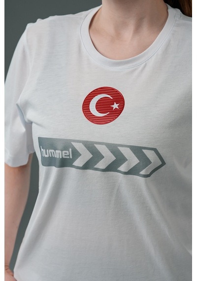 Hummel Armin Milli Takım Pro Tişört Beyaz