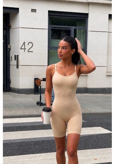 Fit Women Kadın Ten Casual Esnek Body