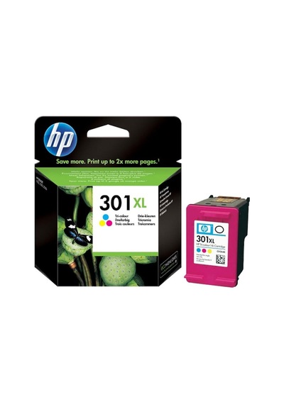 HP 301XL CH564EE CMY Mürekkep Kartuş Renkli