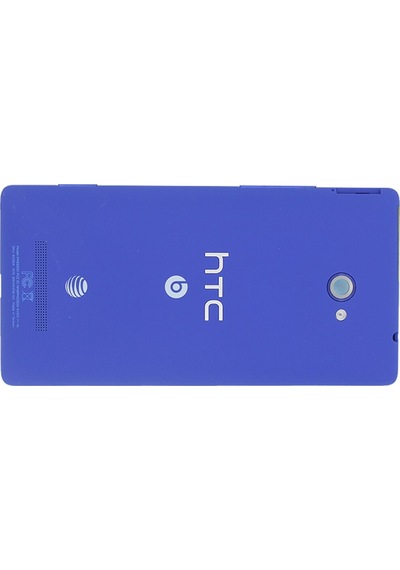 Htc 8X Kasa Arka Kapak Pil Batarya Kapağı Mavi
