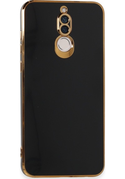 Huawei Mate 10 Lite Uyumlu Kılıf Volet Silikon - Siyah