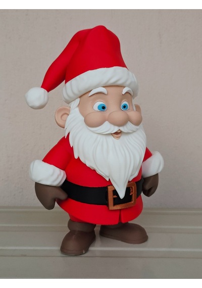 Noel Baba Figür 20cm-3d Baskı-kolleksiyonluk Biblo