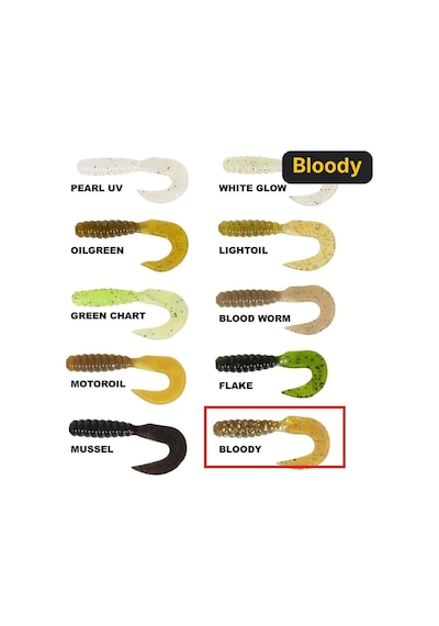 Ryujı Swım Worm 5.5cm Tpr Kokulu Silikon