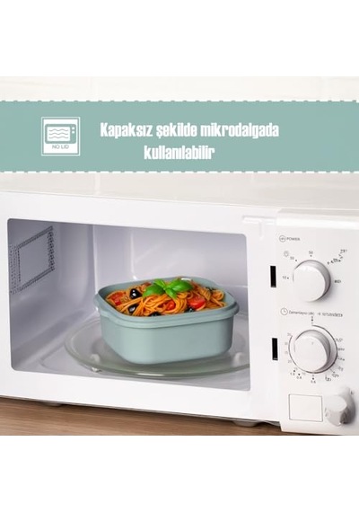 Ayrex Porsima 5317 Kilitli Sızdırmaz Kapaklı Hava Tahliye Contalı Çok Amaçlı 3lü Kare Erzak Yiyecek Saklama Kab Diğer