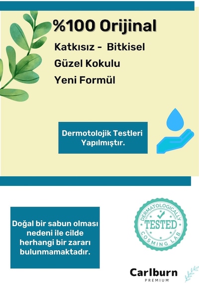 %100 Doğal Güzel Kokulu El Yüz Saç Vücut Cilt Orijinal Bitkisel Kolojen Sabunu 100g - 1 Adet
