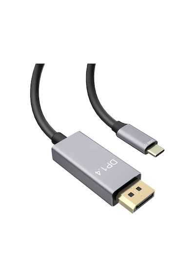 USB Type-C To DisplayPort Kablo, 1.8m