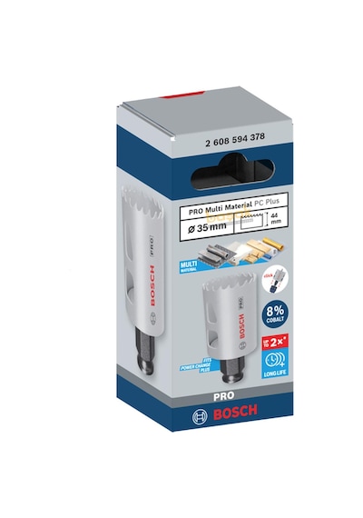 Bosch Pro 35 Mm Pc Delik Testeresi Hss %8 Kobalt 2608594378