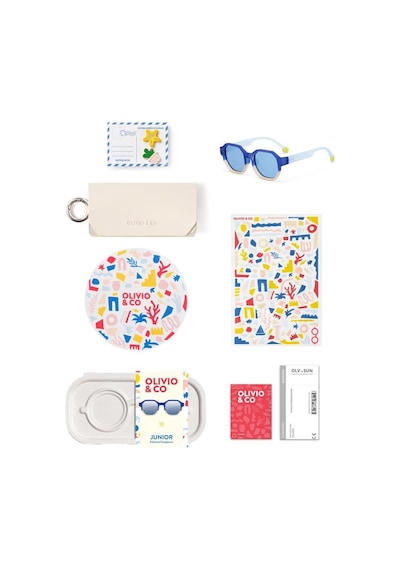 Olivio&co Creative Edition Junior Güneş Gözlüğü - Colorblock Sea Çok Renkli