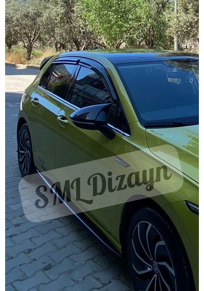 Volkswagen Golf 8 Yarasa Ayna Kapağı - Batman Ayna Set
