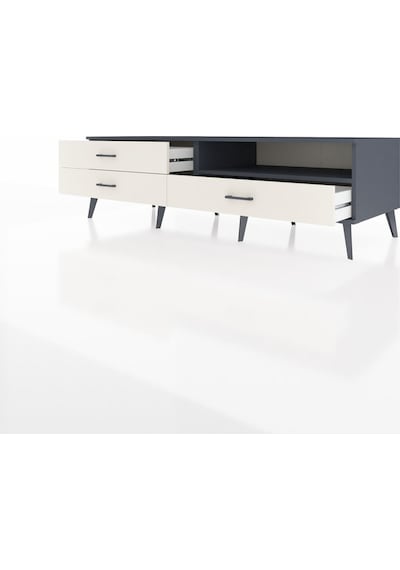 Kronos Tv Ünitesi Tek Raflı 3 Çekmeceli 176x59x51 Antrasit-antrasit/aytaşı Antrasıt/aytası Kronos Tv Ünitesi Tek Raflı 3 Çekmeceli 176x59x51 Antrasit-antrasit/aytaşı Antrasıt/aytası