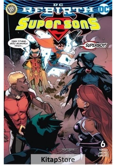 Super Sons Sayı 6  Dc Rebirth  - Peter J. Tomasi
