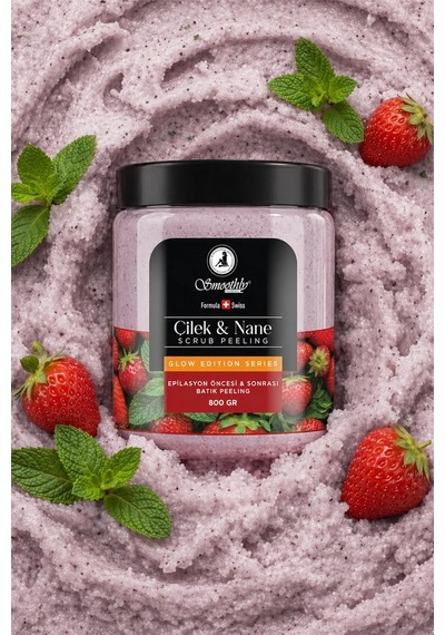 Tr Çilek & Nane Aromalı Canlandırıcı & Yumuşatıcı El Ayak Ve Vücut Bakım Peelingi 800gr