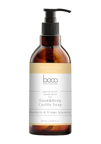 Boco Born In Cosmetics Mandalina & Portakal & Yasemin Kastil Sabun 250 ML