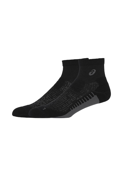 Asics Performance Run Sock Quarter Unisex Siyah Koşu Çorabı 3013b003-002 Siyah