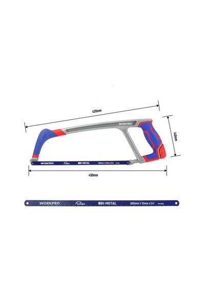 300 Mm Bimetal Ağır Hizmet Tipi Maket Bıçağı