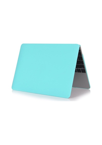 Macbook Air Kılıf M1 Çip Mat Flu A1932 A2179 A2337 2018-2020 Modeli İle Uyumlu Bebe Mavisi