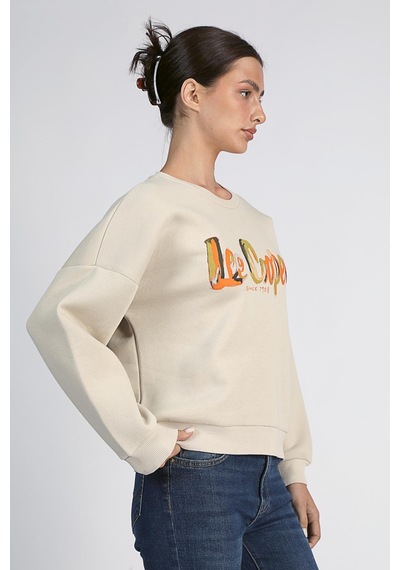 Lee Cooper Tila Kadın O Yaka Sweatshirt Taş-20060-taş Taş