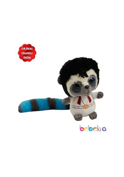 Yoohoo Lisanslı Peluş Rock Yıldızı Tasarım Karizmatik Peluş Galago